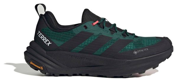 adidas Terrex Free Hiker 3 GTX Men's Hiking Shoes - Black/Green
