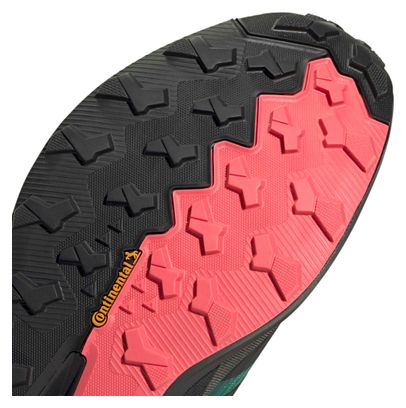 adidas Terrex Free Hiker 3 GTX Men's Hiking Shoes - Black/Green