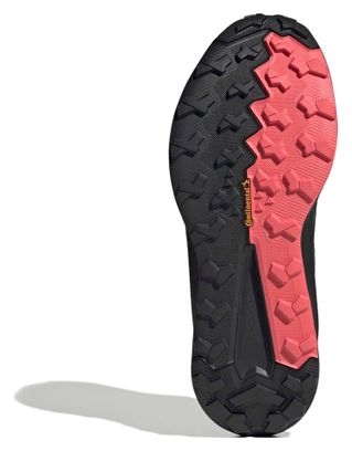 adidas Terrex Free Hiker 3 GTX Men's Hiking Shoes - Black/Green