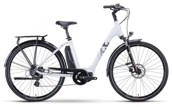Vélo de Ville Électrique Husqvarna Eco City 1 Shimano Altus 8V 418 Wh 700 mm Blanc 2022