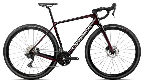 Orbea Terra M30TEAM Bicicleta Gravel Shimano GRX 12S 700 mm Carbono Rojo Vino Ver 2025