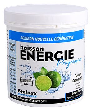 Boisson Energie Progressive Saveur Citron Vert pot de 500 g