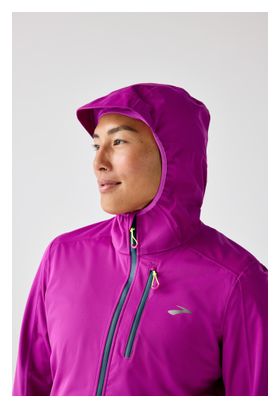 Brooks High Point Waterproof Jacket 2 Pink Woman