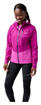 Brooks High Point Waterproof Jacket 2 Pink Woman