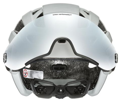 Casco Uvex Finale Visor V City Gris