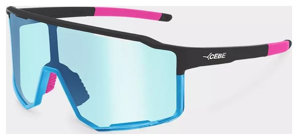 Occhiali Cébé Outflow 2 fotocromatici Nero/Rosa/Blu