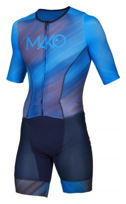 Mako Pro Set-In Fade Out Blue Men's Triathlon Suit