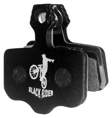 Paires de Plaquettes BLACK RIDER pour SRAM Level | AVID Elixir Semi-Métallique "Agressif"