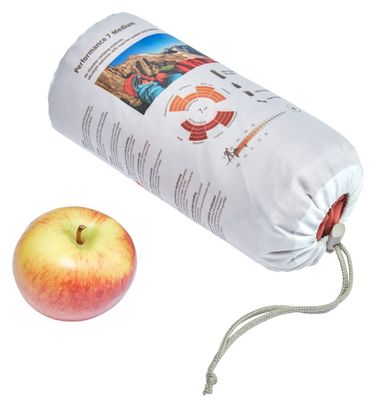 Vaude Performance 7 Opblaasbaar Matras Rood