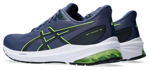 Chaussures de Running Asics GT-1000 12 Bleu Vert