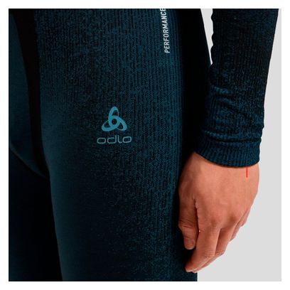 Lange Leggings Odlo POW Blackcomb Blau