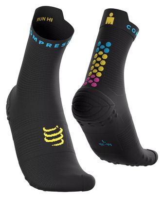 Calzini Compressport Pro Racing v4.0 Run High Ironman 2026 Nero