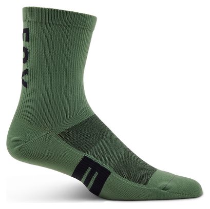 Fox Chaussettes mi-hautes 6 Flexair Merino Homme (Vert