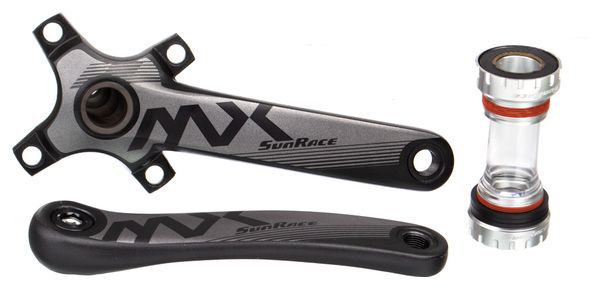 Pédalier sans Plateau Sunrace FCMX0 BCD 96 mm