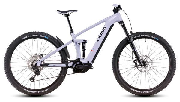 Cube Stereo Hybrid One44 EXC 800 Electric Full Suspension MTB Shimano Deore XT 12S 800 Wh 29'' Cyclamen Purple Pink 2025