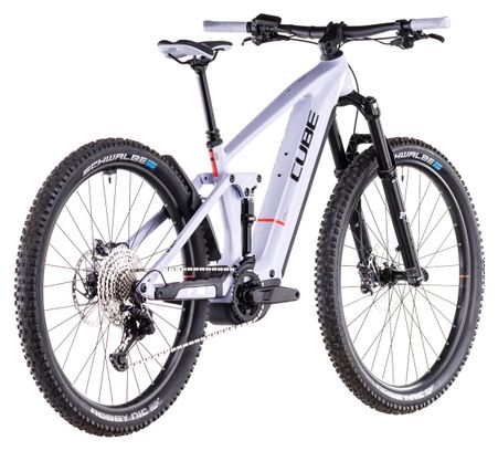 Cube Stereo Hybrid One44 EXC 800 Electric Full Suspension MTB Shimano Deore XT 12S 800 Wh 29'' Cyclamen Purple Pink 2025