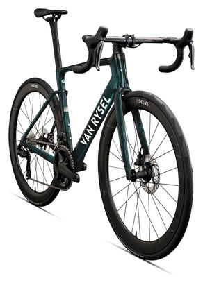 Van Rysel RCR Pro Road Bike Shimano Ultegra Di2 12S 700 mm Abyss Green 2025