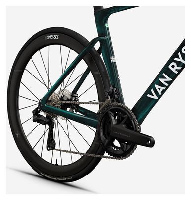 Van Rysel RCR Pro Road Bike Shimano Ultegra Di2 12S 700 mm Abyss Green 2025