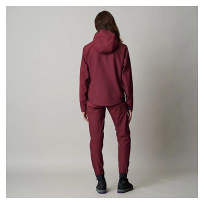 Giacca MTB da donna ION Shelter 2L Softshell Bordeaux