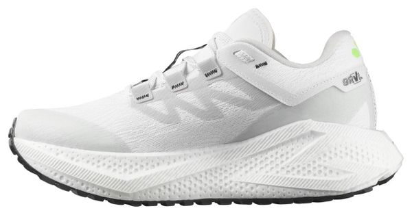 Salomon Aero Glide 3 GRVL White/Green Women's Running Shoes