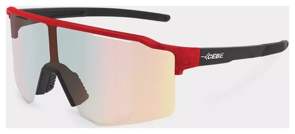 Occhiali Cébé Outflow 2 Lite fotocromatici Nero/Rosso