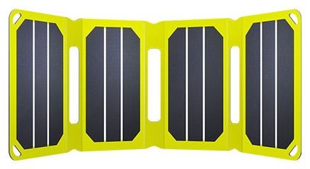 Cargador solar Powertec Pt Pocket Power 6.5W Verde