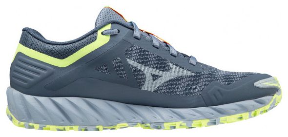 Mizuno Wave Ibuki 3 Damen Trail Running Schuhe Blau Gelb