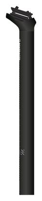 BONTRAGER Zadelpen Elite 15mm Offset Zwart