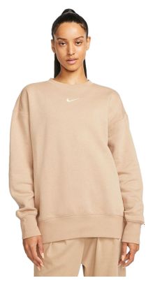 Langärmeliges Oberteil für Damen Nike Sportswear Phoenix Braun