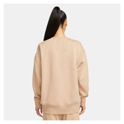 Nike Sportswear Phoenix Women's Long Sleeve Top Brown