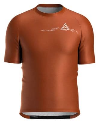 Adicta Lab Quartz Tech Shirt S/S Brick Brown