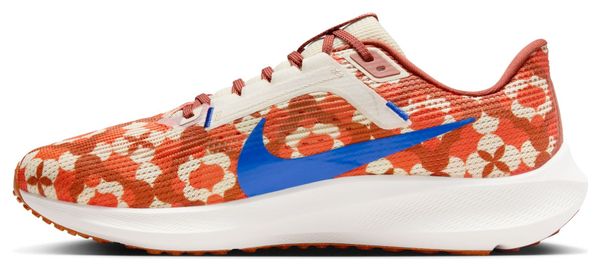 Chaussures de Running Nike Air Zoom Pegasus 40 Premium Orange Bleu Alltricks