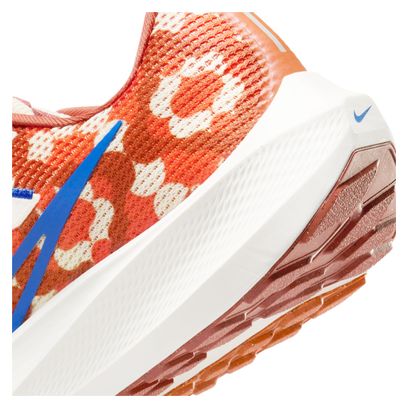 Nike Air Zoom Pegasus 40 Premium Orange Blue Running Shoes