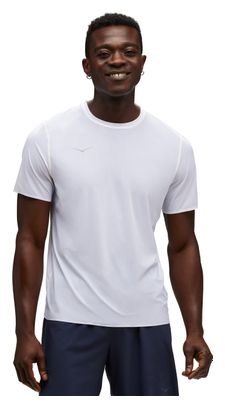 T-shirt manches courtes Hoka Airolite Run Blanc Homme