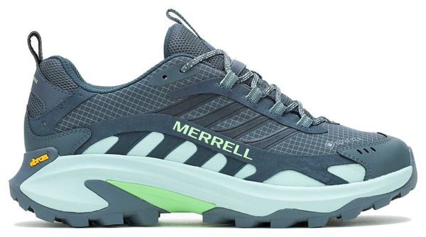 Chaussures de Randonnée Merrell Moab Speed 2 Gore-Tex Bleu