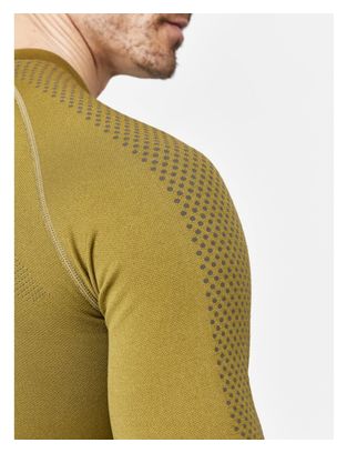 Craft ADV Warm Intensity Green Long Sleeve Under Jersey