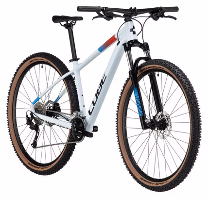 Cube Aim SLX Hardtail MTB Shimano Alivio/Altus 9S 29'' White Blue
