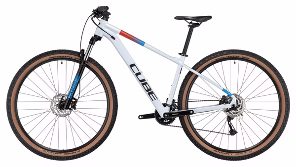 Cube Aim SLX Hardtail MTB Shimano Alivio/Altus 9S 29'' White Blue