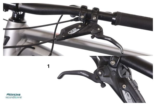 Produit Reconditionné - VTT Tout-Suspendu Lapierre Zesty TR 5.9 Sram NX/GX Eagle 12V Gris 29' 2023