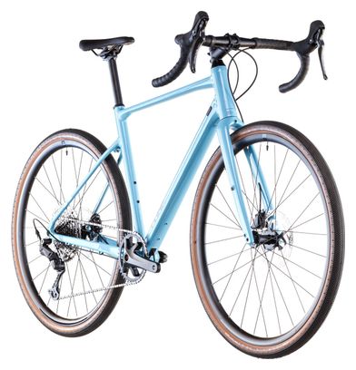 Vélo de Gravel Cube Nuroad Pro Shimano Cues 11V 700 mm Bleu Maya 2025