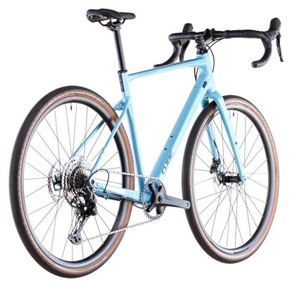 Vélo de Gravel Cube Nuroad Pro Shimano Cues 11V 700 mm Bleu Maya 2025