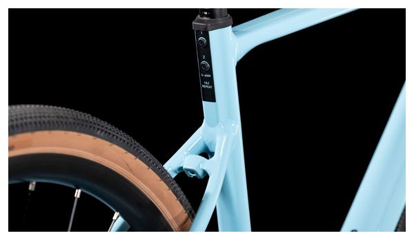 Vélo de Gravel Cube Nuroad Pro Shimano Cues 11V 700 mm Bleu Maya 2025