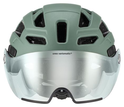 Uvex Finale Visor V City Helmet Verde/Bianco