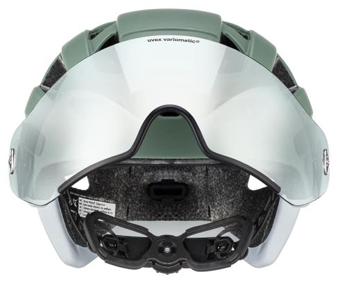 Uvex Finale Visor V City Helmet Verde/Bianco