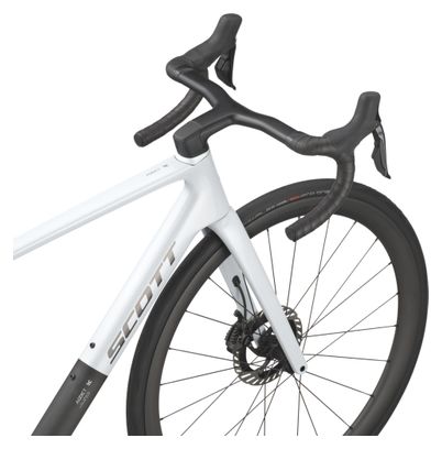 Vélo de Route Scott Addict RC Pro Shimano Dura-Ace Di2 12V 700 mm Blanc/Noir 2026