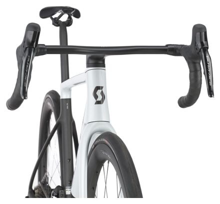 Vélo de Route Scott Addict RC Pro Shimano Dura-Ace Di2 12V 700 mm Blanc/Noir 2026