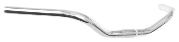 Guidon VéloOrange Tourist Handlebar 25.4 mm Argent