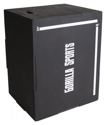 Plyobox noire en bois 3 en 1 - 76 x 51 x 60 5 cm