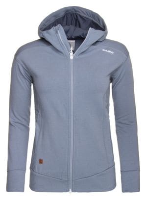 Sweat Husky Anah L pour femme avec capuche et fermeture éclair-Gris