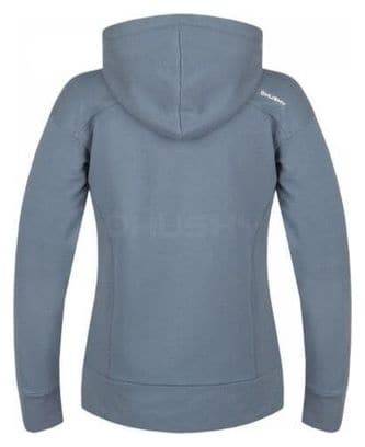 Sweat Husky Anah L pour femme avec capuche et fermeture éclair-Gris